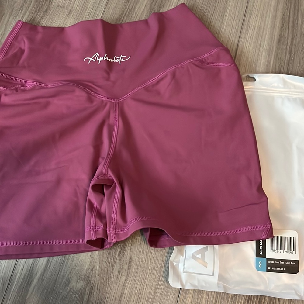 alphalete surface power shorts